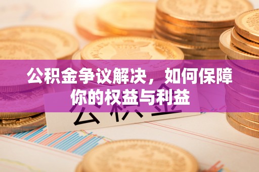 城关公积金争议解决，如何保障你的权益与利益