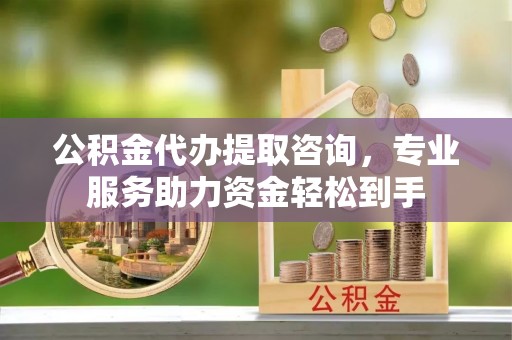 城关公积金代办提取咨询，专业服务助力资金轻松到手
