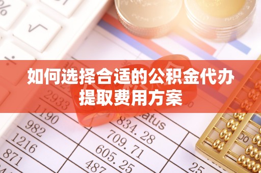 城关如何选择合适的公积金代办提取费用方案